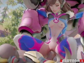 기분 좋은 overwatch heroes 도착 고양이 엿, 성인 클립 82