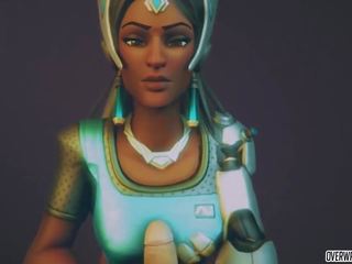 Enticing overwatch heroes ফুঁ বাড়া এবং পেয়ে হার্ডকোর